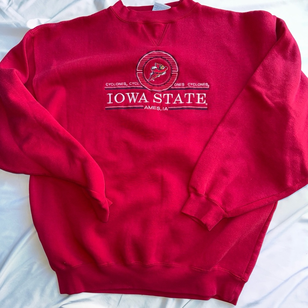 Vintage Iowa State Red Men's Crewneck
